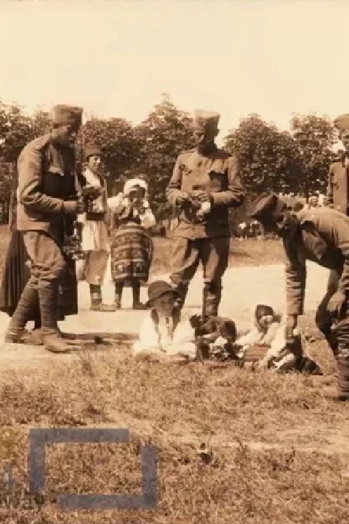 Movie poster for Life in the Serbian Army Camp in Banjica (1913)