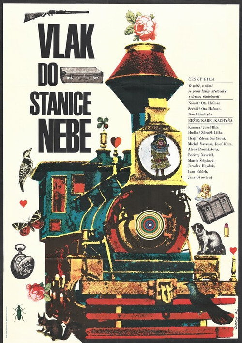 Movie poster for Vlak do stanice Nebe (1972)
