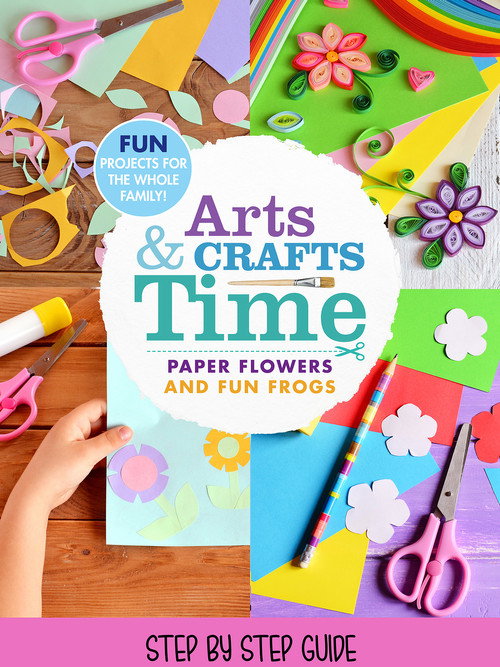 Movie poster for Arts And Crafts Time: Paper Flowers And Fun Frogs (2023)