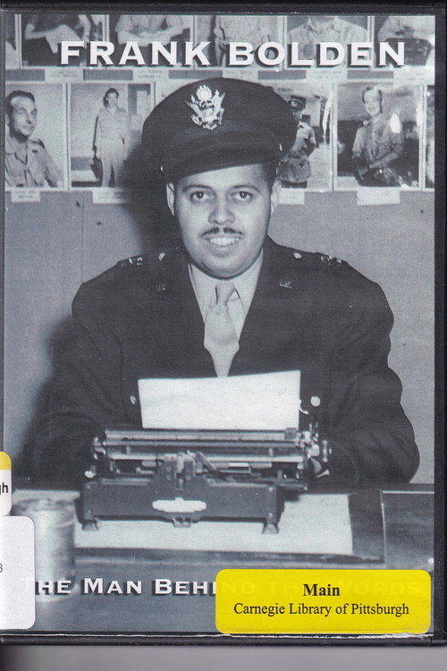Movie poster for Frank Bolden: The Man Behind the Words (2006)