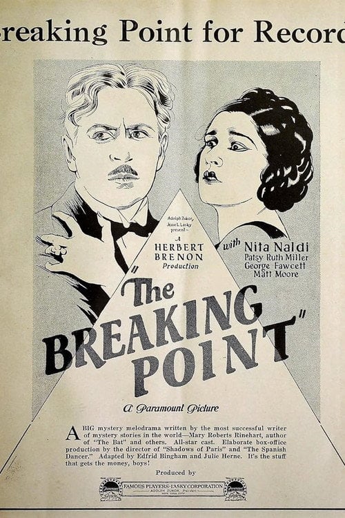 Movie poster for The Breaking Point (1924)