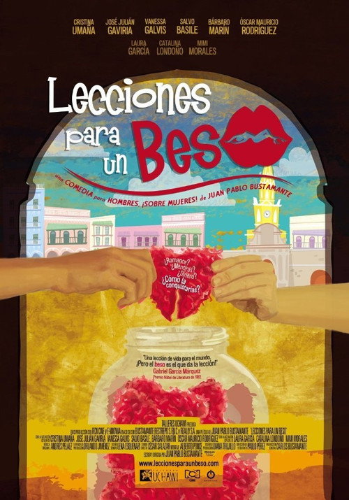 Movie poster for Lecciones para un beso (2011)