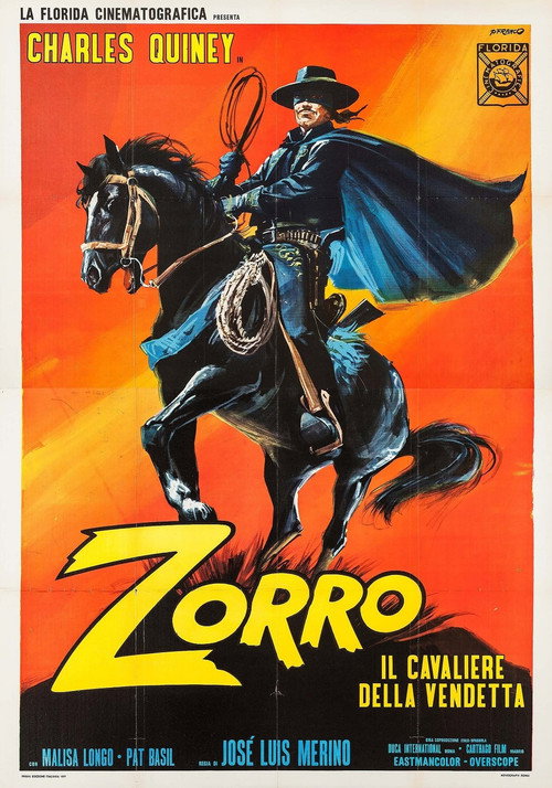 Movie poster for Zorro, Rider of Vengeance (1971)