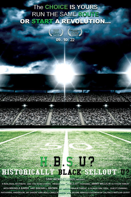 Movie poster for H.B.S.U? Historically Black Sellout U? (2023)