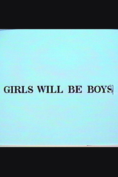 Movie poster for Girls Will Be Boys (1993)