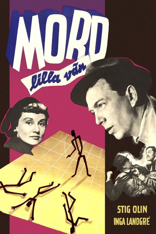Movie poster for Mord, lilla vän (1955)