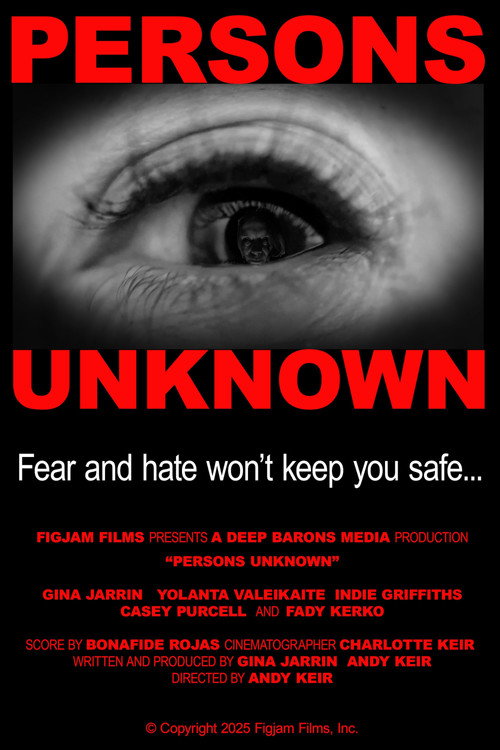 Movie poster for Persons Unknown (2025)