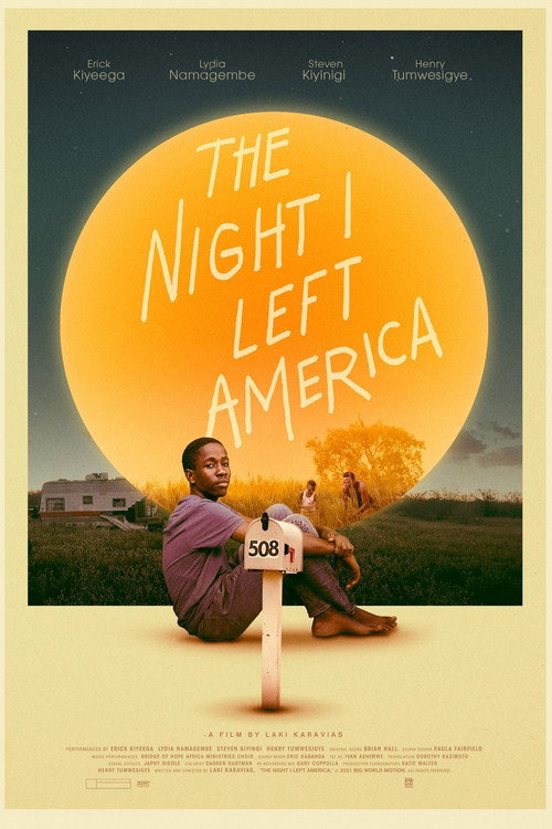 Movie poster for The Night I Left America (2021)
