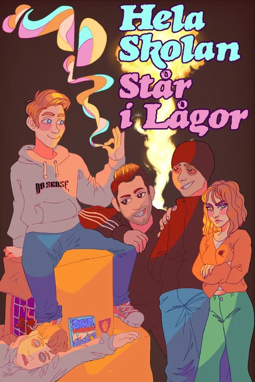 Movie poster for The Whole School Is In Flames (2021)