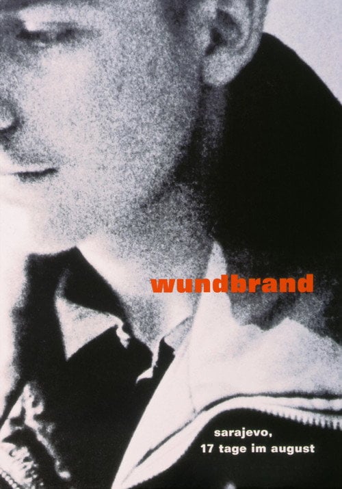 Movie poster for wundbrand - sarajevo, 17 tage im august (1994)