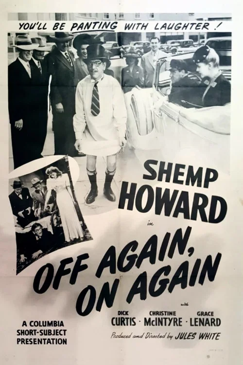 Movie poster for Off Again, On Again (1945)