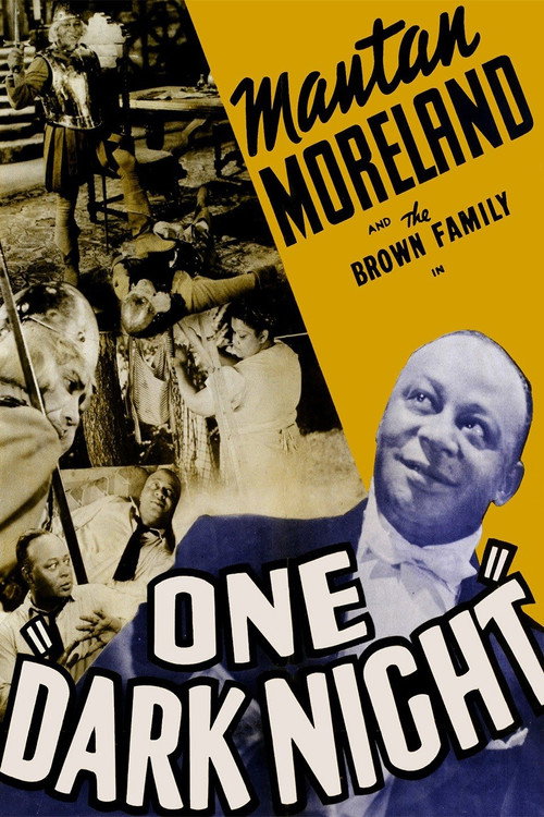 Movie poster for One Dark Night (1939)