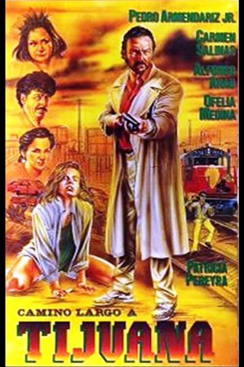 Movie poster for Camino largo a Tijuana (1991)