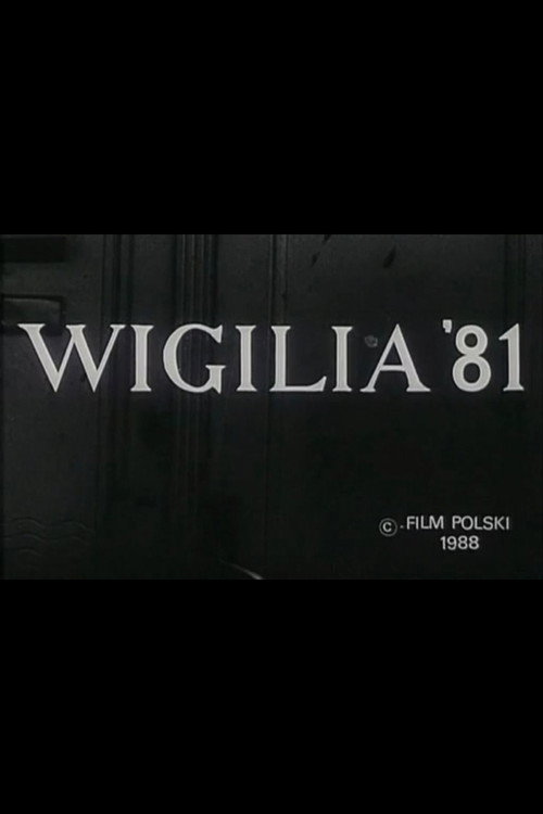 Movie poster for Wigilia '81 (1988)