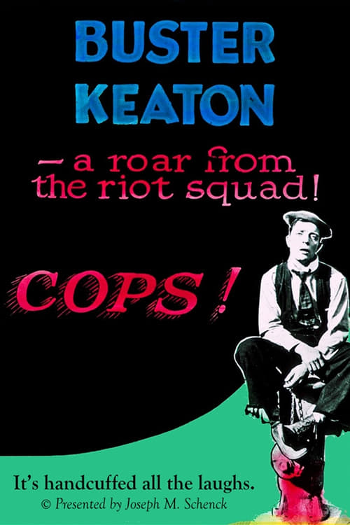 Movie poster for Cops (1922)