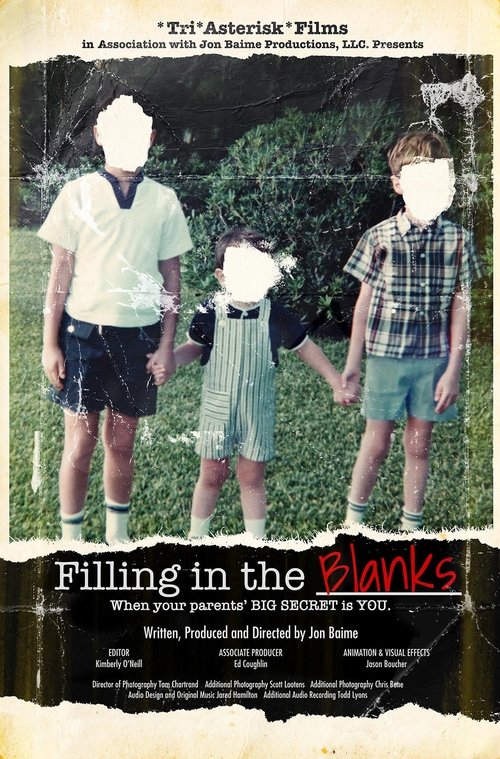 Movie poster for Filling in the Blanks (2023)