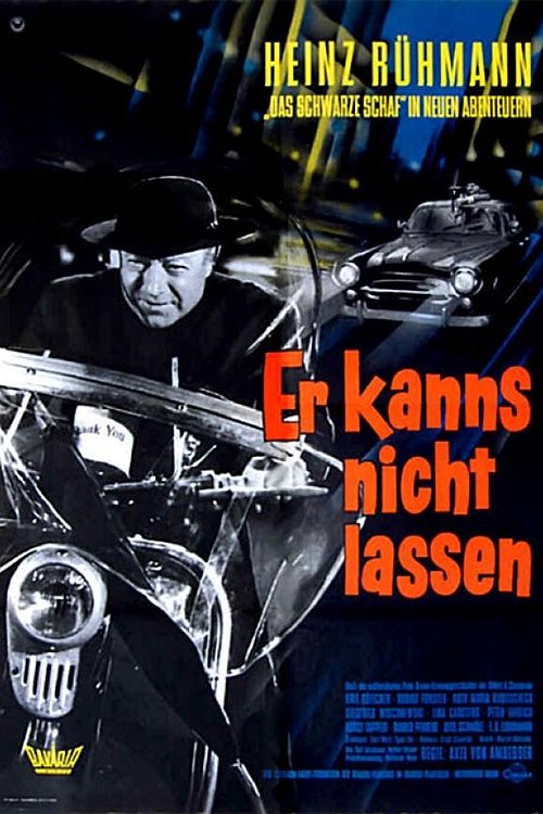 Movie poster for Er kann's nicht lassen (1962)