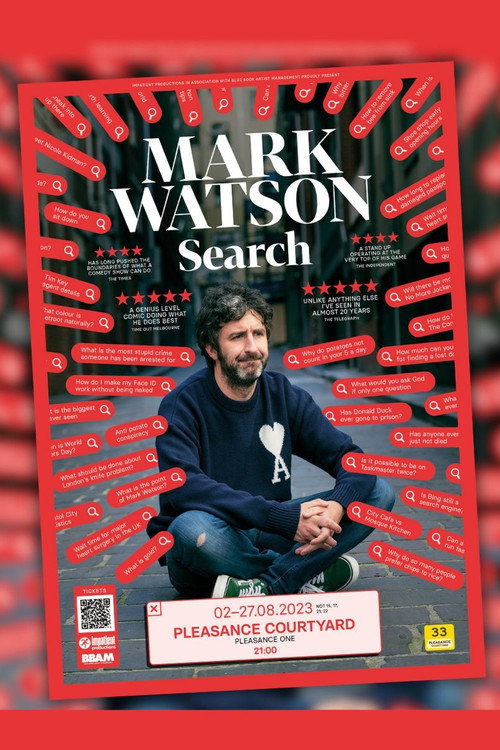 Movie poster for Mark Watson: Search (2023)