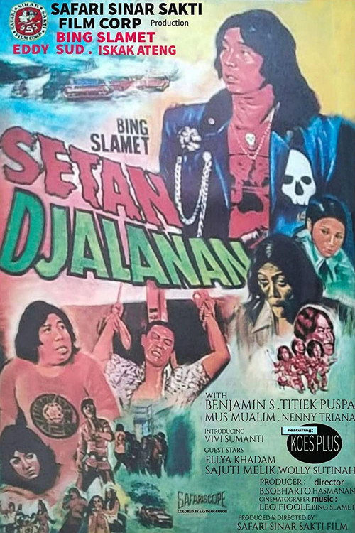 Movie poster for Bing Slamet Setan Djalanan (1972)