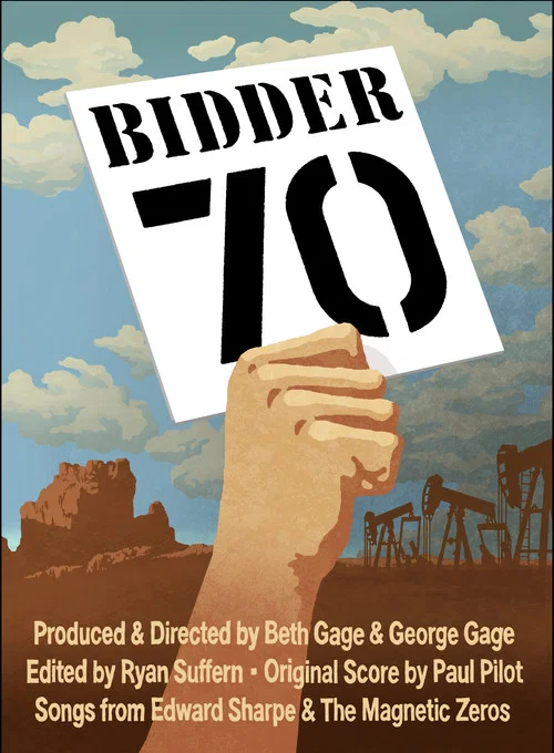 Movie poster for Bidder 70 (2013)