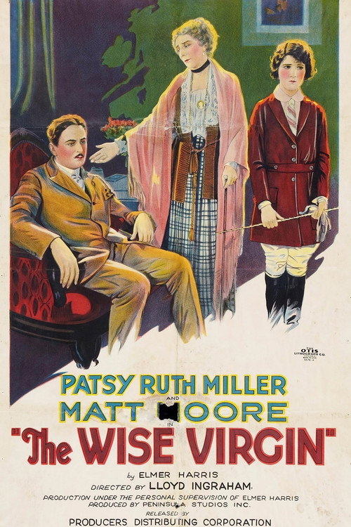Movie poster for The Wise Virgin (1924)