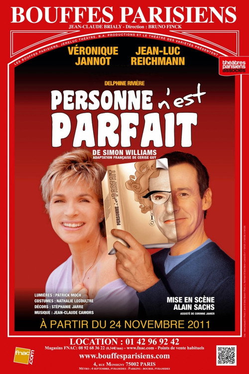 Movie poster for Personne n'est parfait (2012)