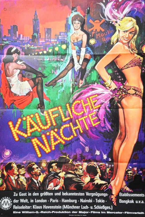 Movie poster for Women by Night (1962)