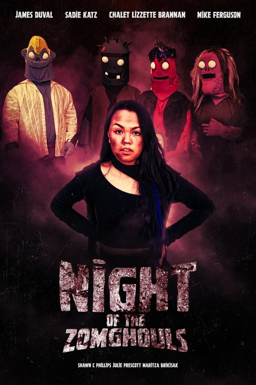 Movie poster for Night of the Zomghouls (2022)