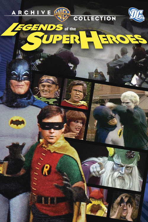 Movie poster for Legends of the Super Heroes (1979)