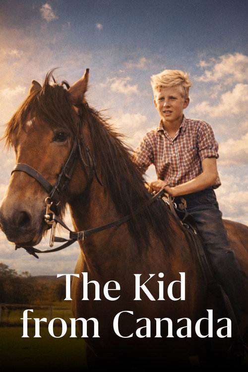 Movie poster for The Kid from Canada (1957)