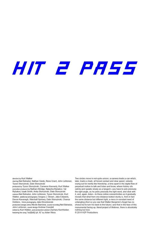 Movie poster for Hit 2 Pass (2014)