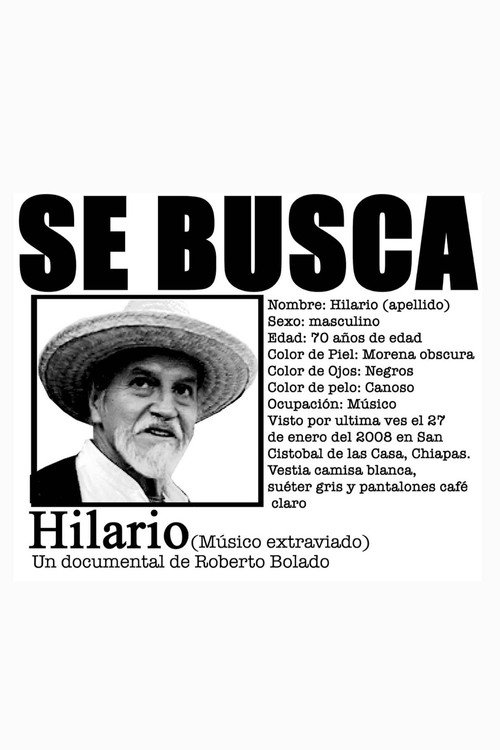 Movie poster for Hilario (Músico extraviado) (2009)