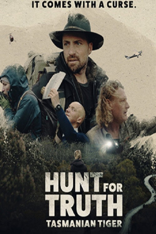Movie poster for Hunt for Truth: Tasmanian Tiger (2024)
