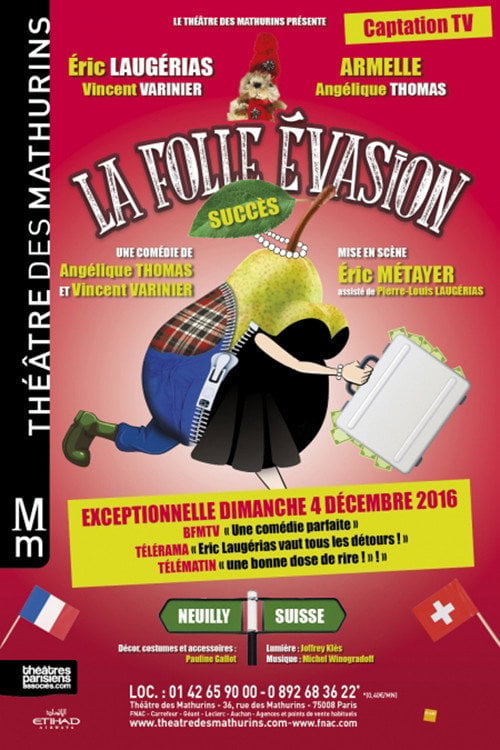 Movie poster for La folle évasion (2016)