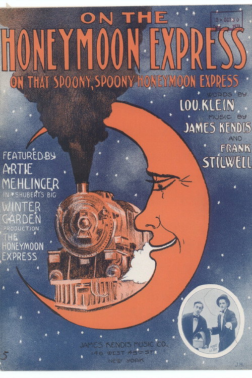 Movie poster for The Honeymoon Express (1926)