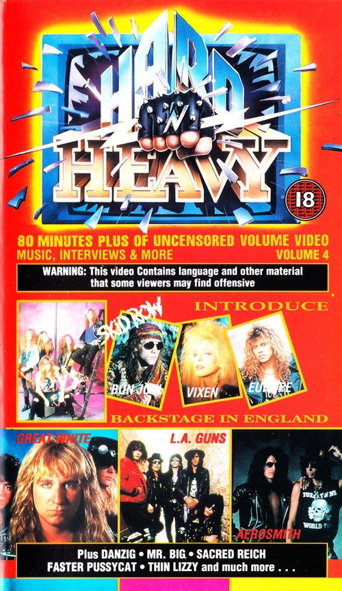 Movie poster for Hard 'N Heavy Volume 4 (1989)