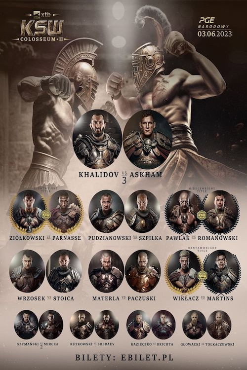 Movie poster for KSW 83: Colosseum 2 (2023)