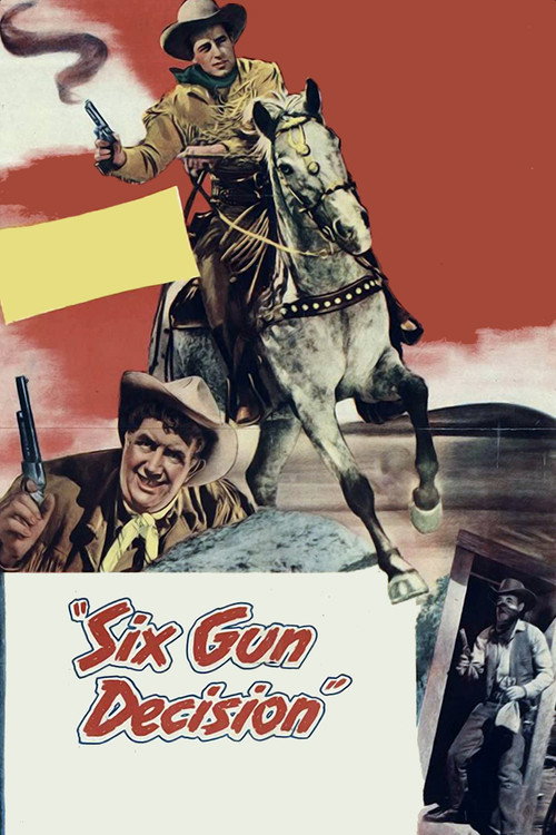 Movie poster for Six Gun Decision (1953)