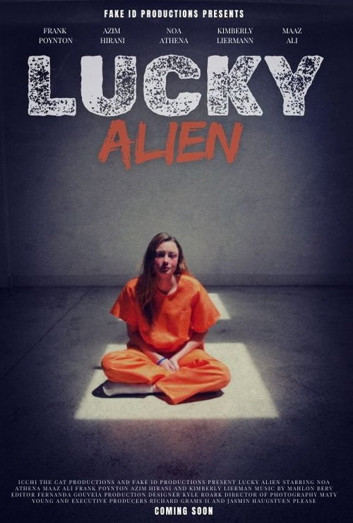 Movie poster for LUCKY ALIEN (2025)