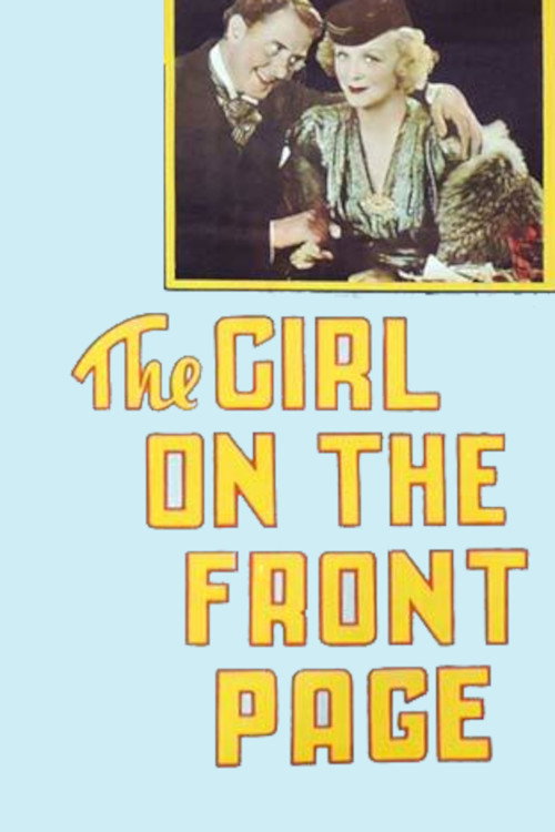 Movie poster for The Girl on the Front Page (1936)