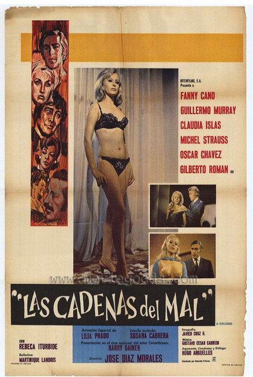 Movie poster for Las cadenas del mal (1970)