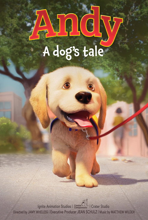 Movie poster for Andy: A Dog's Tale (2022)