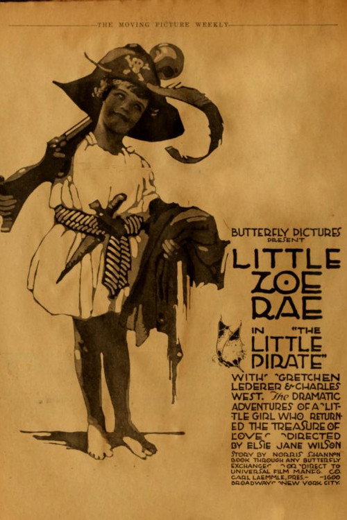 Movie poster for The Little Pirate (1917)