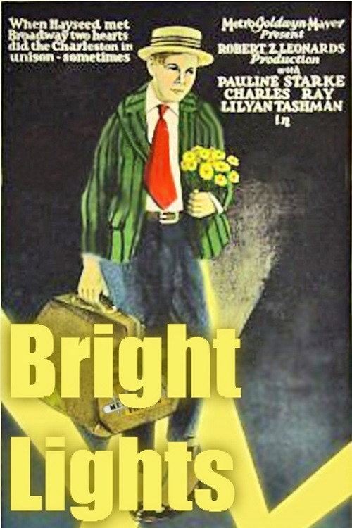 Movie poster for Bright Lights (1925)