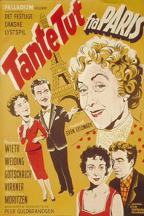 Movie poster for Tante Tut fra Paris (1956)