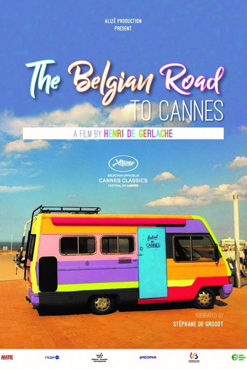 Movie poster for The Belgian Road to Cannes (2017)
