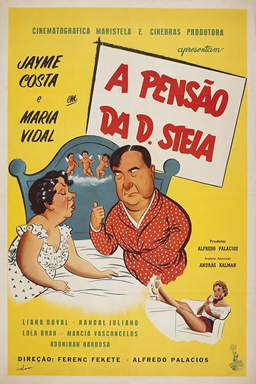 Movie poster for A Pensão de D. Estela (1956)