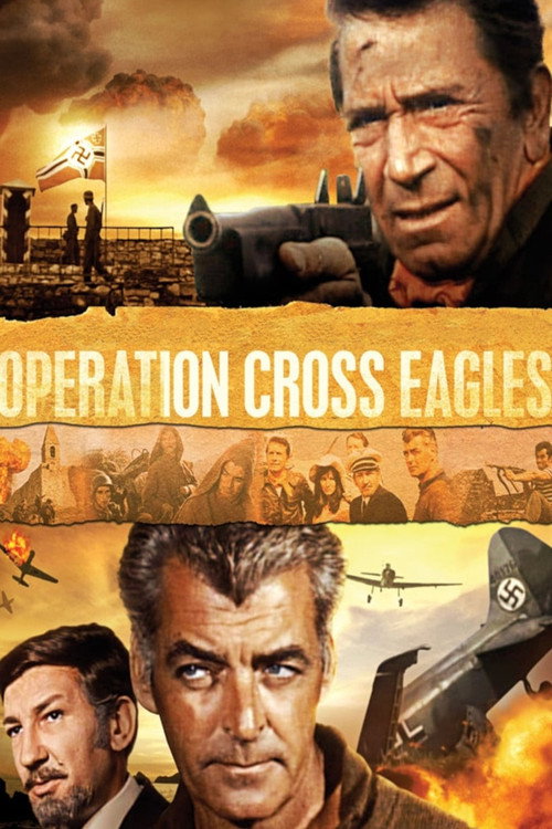 Movie poster for Operation Cross Eagles (1968)