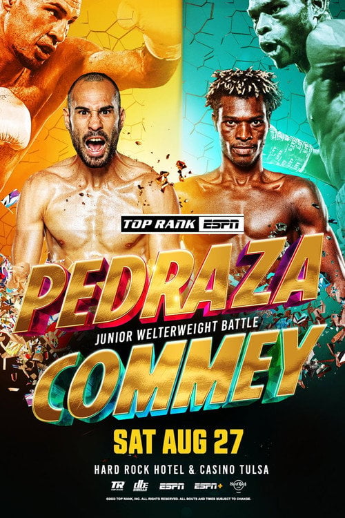 Movie poster for Jose Pedraza vs. Richard Commey (2022)