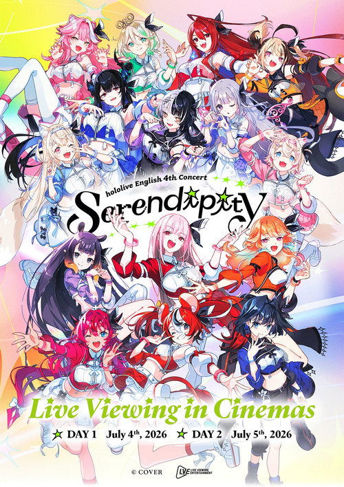 Movie poster for hololive English 4th Concert - Serendipity - Day 2 (2026)